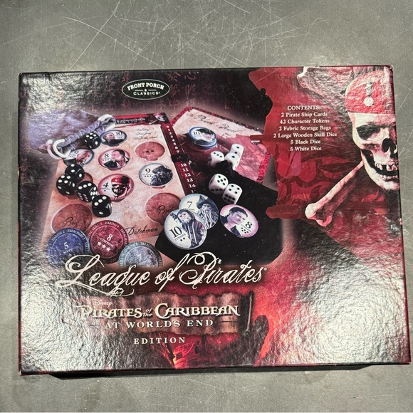 League of Pirates Pirates of the Caribbean At World's End Edition Game. Open Box - Picture 2 of 5
